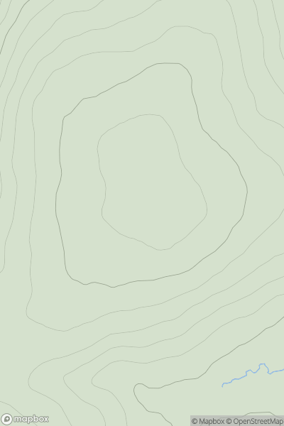 Thumbnail image for Carn na Sguabaich [Inverness to Strathspey] showing contour plot for surrounding peak